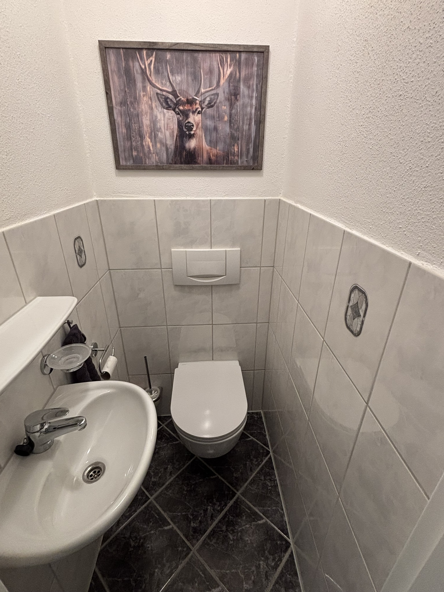 Ferienwohnung Maus Oberstdorf Toilette