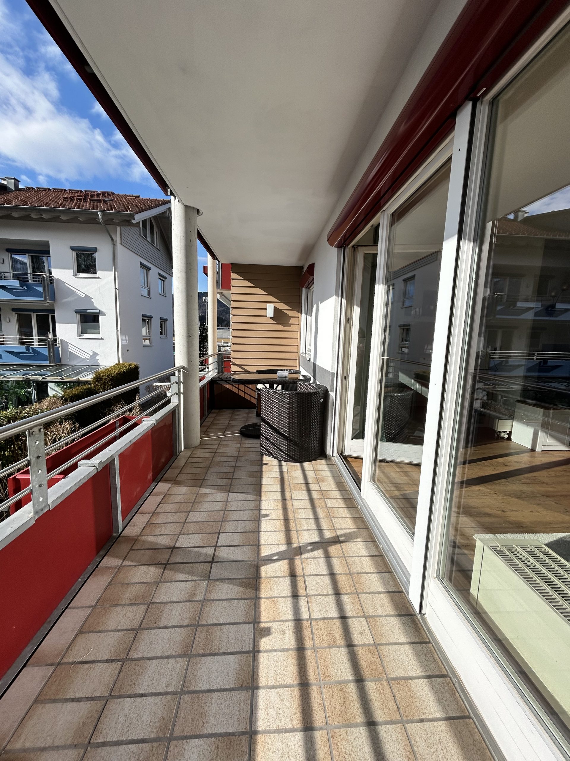 Ferienwohnung Maus Oberstdorf Balkon