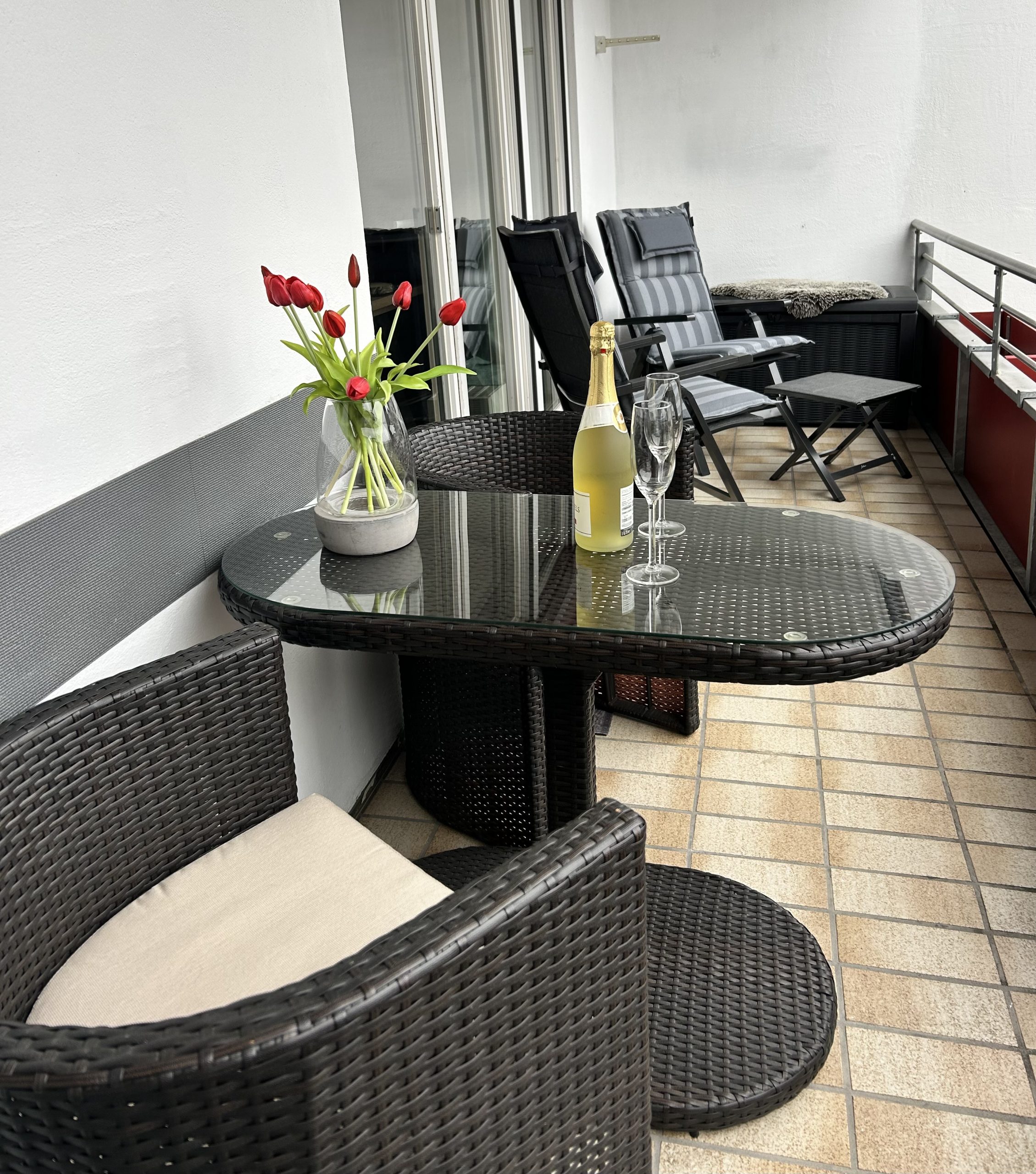 Ferienwohnung Maus Oberstdorf Balkon